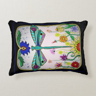 Dragonfly  decorative cushion