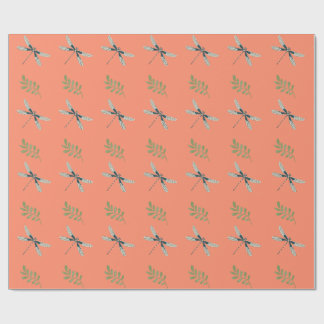 Dragonfly Delight: Coordinated Wrapping Paper