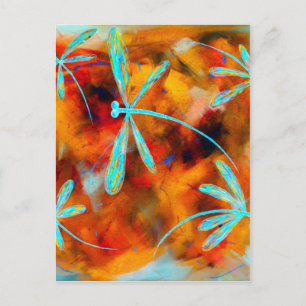 Dragonfly Desert Flit Postcard