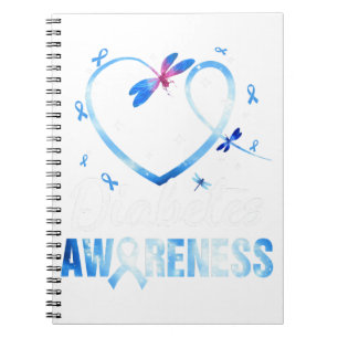 Dragonfly Diabetes Awareness Notebook