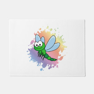 Dragonfly dragonfly  doormat