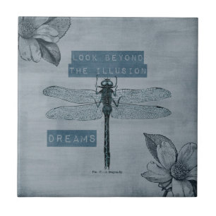 Dragonfly Dream Illusion Tile