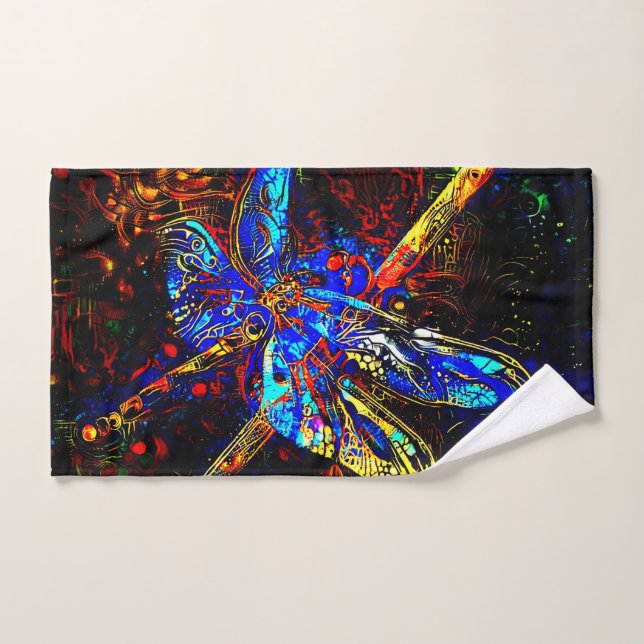 Dragonfly Dreams Bath Towel Set (Hand Towel)