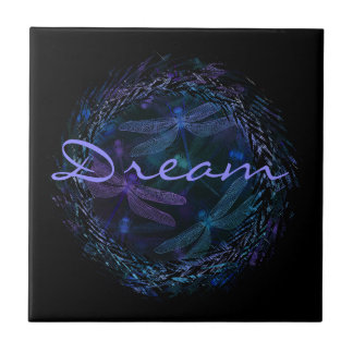 "Dragonfly Dreams" - Ceramic Tile