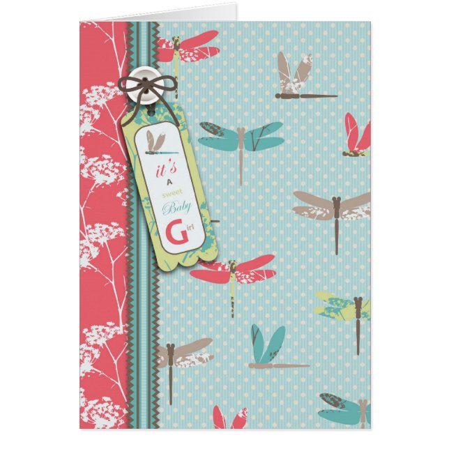 Dragonfly Dreams Girl Card (Front)