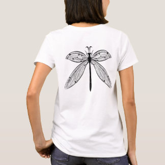 Dragonfly Dreams Insect Art - Entomology Elegance T-Shirt