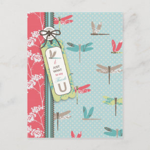 Dragonfly Dreams TY Postcard B