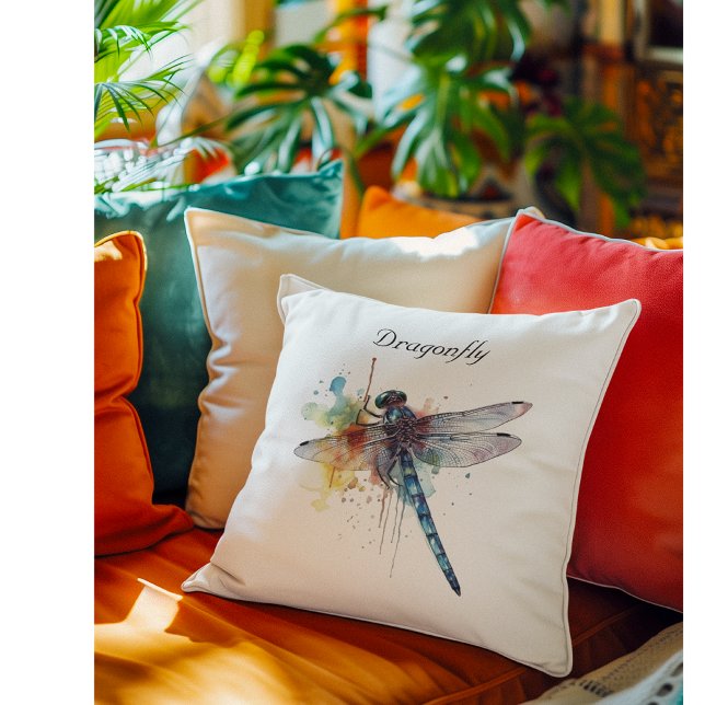 Dragonfly Dreamscape, custom Cushion (Creator Uploaded)