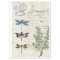 Dragonfly Ephemera Furniture Decoupage Paper