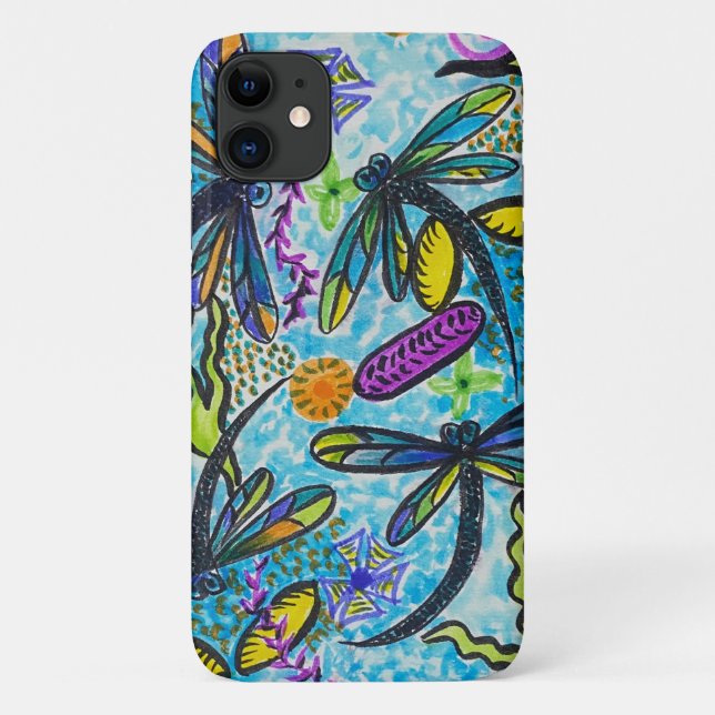 Dragonfly Fantasy  Case-Mate iPhone Case (Back)