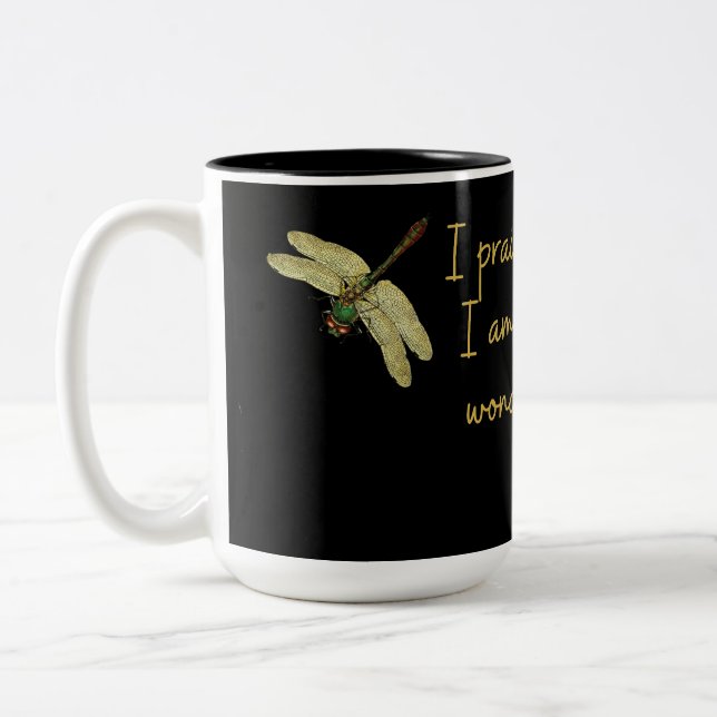 Dragonfly Fearfully/Wonderfully Made Mug (Left)