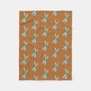 Dragonfly Fleece Blanket