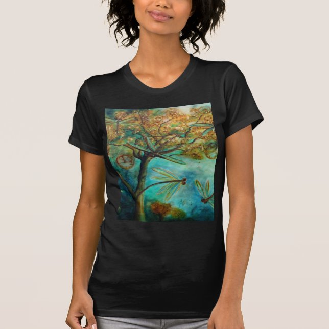 Dragonfly Flirtation T-Shirt (Front)