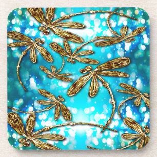 Dragonfly Flit Bubbles Coaster