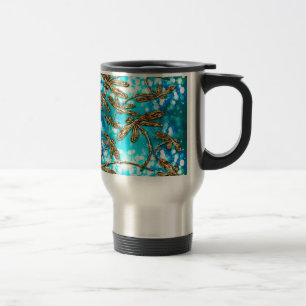Dragonfly Flit Bubbles Travel Mug