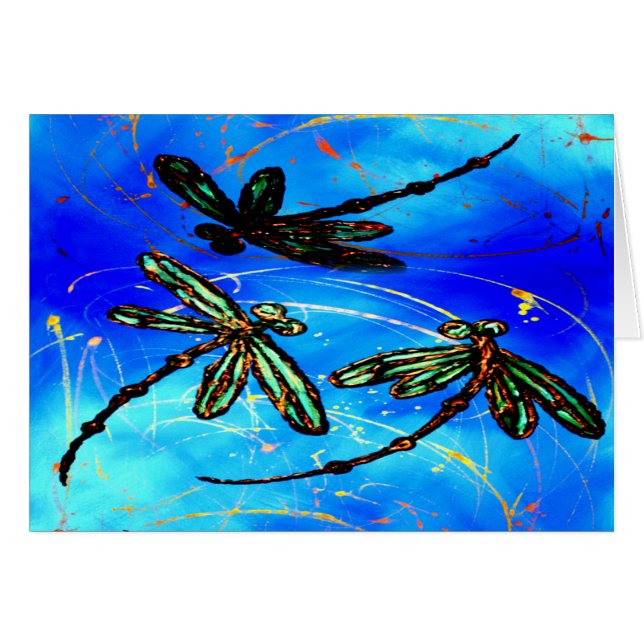 Dragonfly Flit Electric Blue (Front Horizontal)