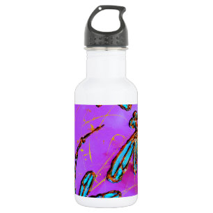 Dragonfly Flit Electric Pink 532 Ml Water Bottle