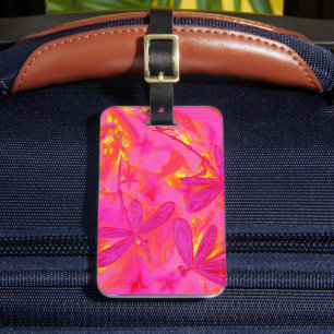 Dragonfly Flit Hazy Days Luggage Tag