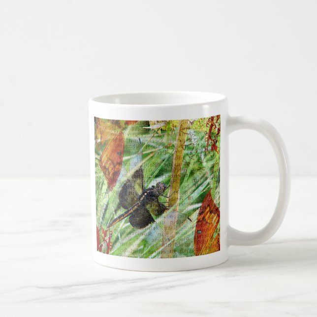 Dragonfly, Fly Away Coffee Mug (Right)