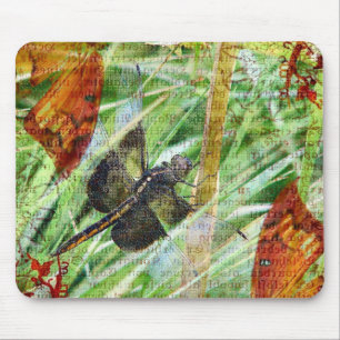 Dragonfly, Fly Away Mouse Mat