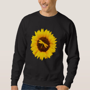 Dragonfly For Women Men Swarm Nymph Sunflower Sweatshirt