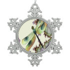 Dragonfly & Fractals Pillow