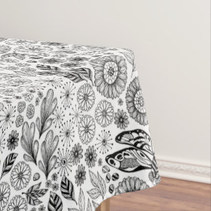 Dragonfly garden tablecloth