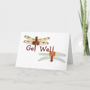 Dragonfly Get Well Card
