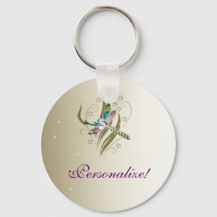 Dragonfly Glow Keychain