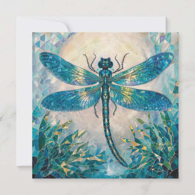 Dragonfly Greeting Card  (Front)