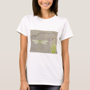 dragonfly happy birthday T-Shirt