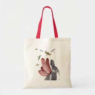 Dragonfly Hare Tote Bag
