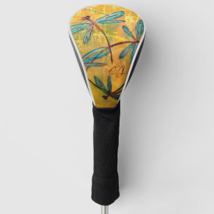 Dragonfly Haze Custom Golf Head Cover