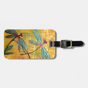 Dragonfly Haze Luggage Tag