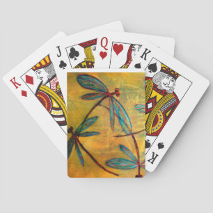 Dragonfly Haze Playing Cards