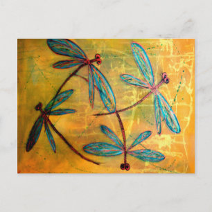 Dragonfly Haze Postcard