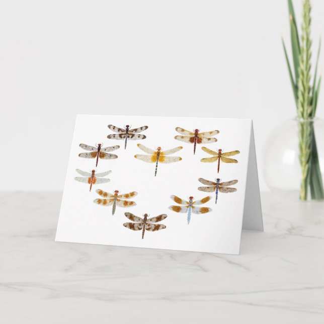 Dragonfly Heart Card (Front)