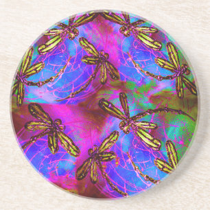 Dragonfly Hippy Flit Coaster