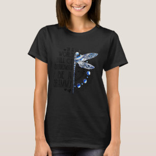 Dragonfly In A World Full Of Grandmas Be A Grammy T-Shirt