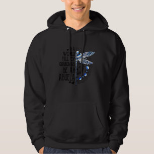 Dragonfly In A World Full Of Grandmas Be An Abuela Hoodie