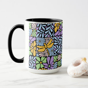 Dragonfly In Botanic Garden Mug