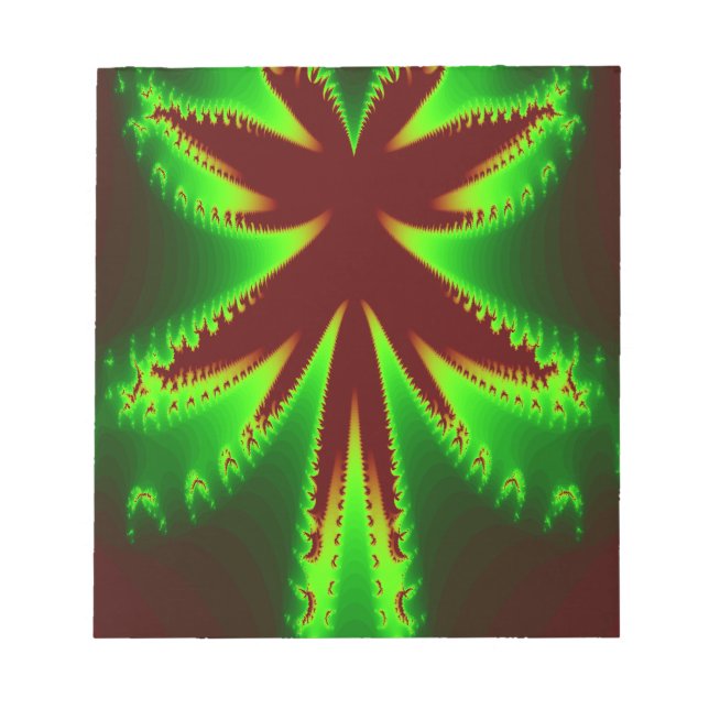 Dragonfly In Flames Notepad (Front)