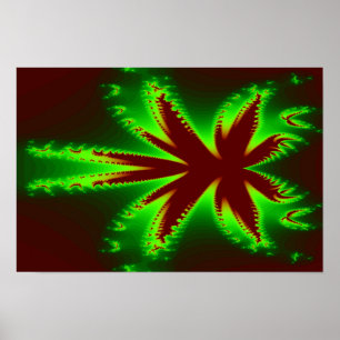 Dragonfly in flames Poster