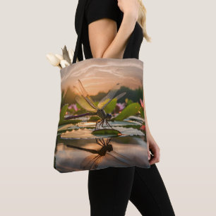 Dragonfly in Nature Tote Bag