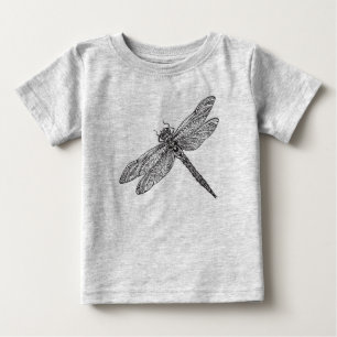 Dragonfly In Style Baby T-Shirt