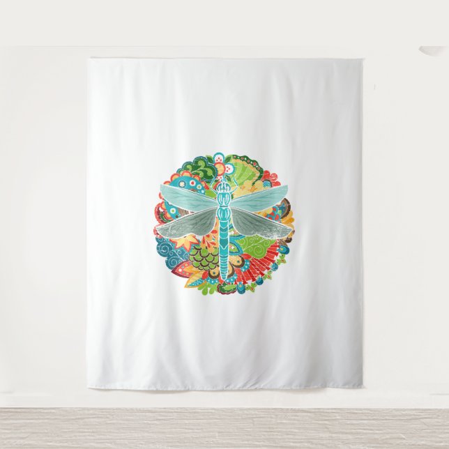 Dragonfly Insects Tapestry (Front)