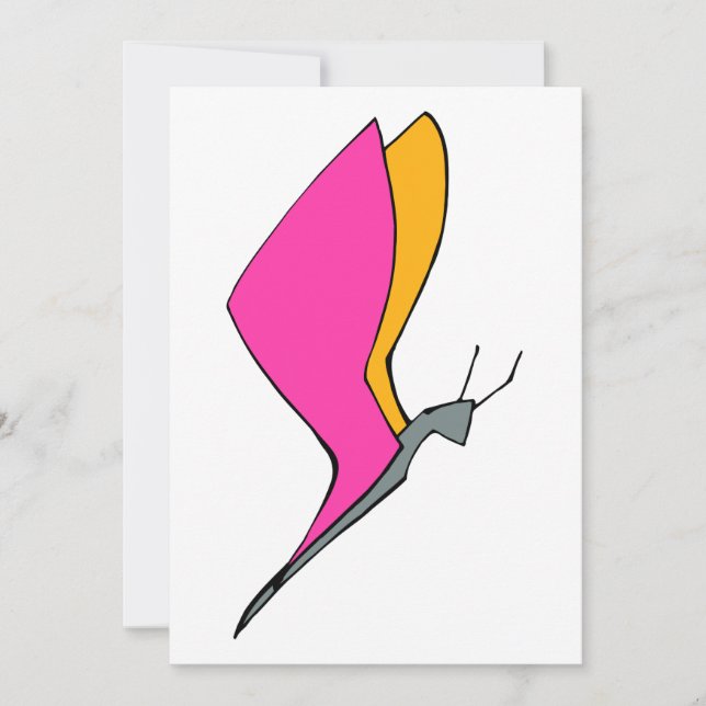 Dragonfly Invitation (Front)