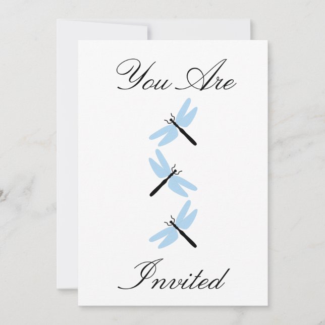 Dragonfly - Invitation (Front)