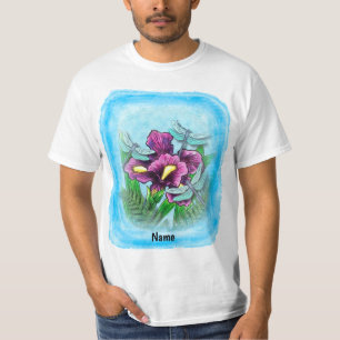 Dragonfly  Iris  T-Shirt