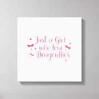 Dragonfly Just A Girl Who Loves Dragonflies T-Shir